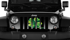 Four Leaf Clover Grille Insert