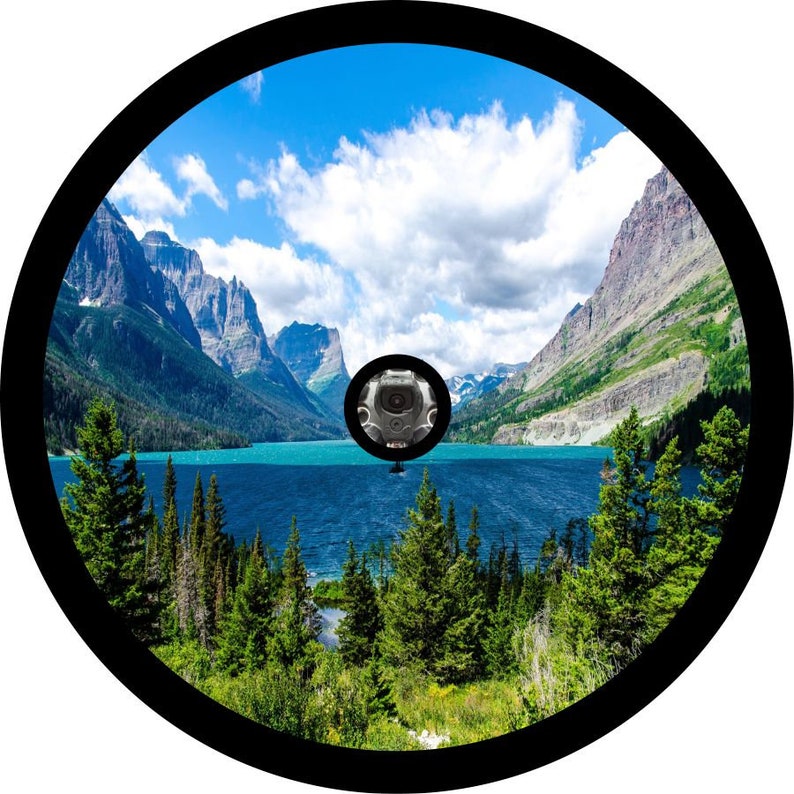 Glacier National Park Spare Tire Cover