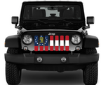 Georgia State Flag Grille Insert