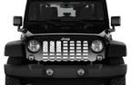 Ghost American Flag Digital Camo Grille Insert