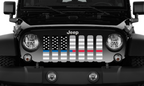 Ghost Tactical Back the Blue and Red American Flag Grille Insert