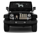 Gobi Texas Flag Grille Insert
