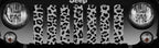 Gray Leopard Print Grille Insert