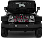Platinum Gray and Pink Leopard Print Grille Insert