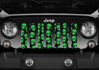 Green Aliens Grille Insert