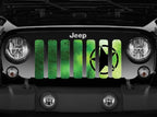Oscar Mike Green Ombre Grille Insert