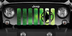 Oscar Mike Green Ombre Grille Insert