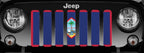 Guam Flag Grille Insert
