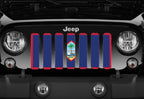 Guam Flag Grille Insert