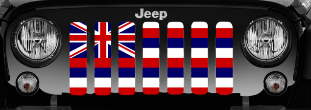 Hawaii State Flag Grille Insert