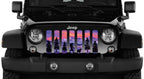 Hiker Purple Mountain Grille Insert