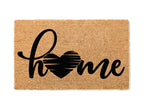 Home Heart Welcome Mat