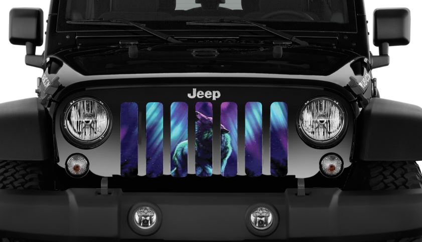 Howling Wolf Grille Insert