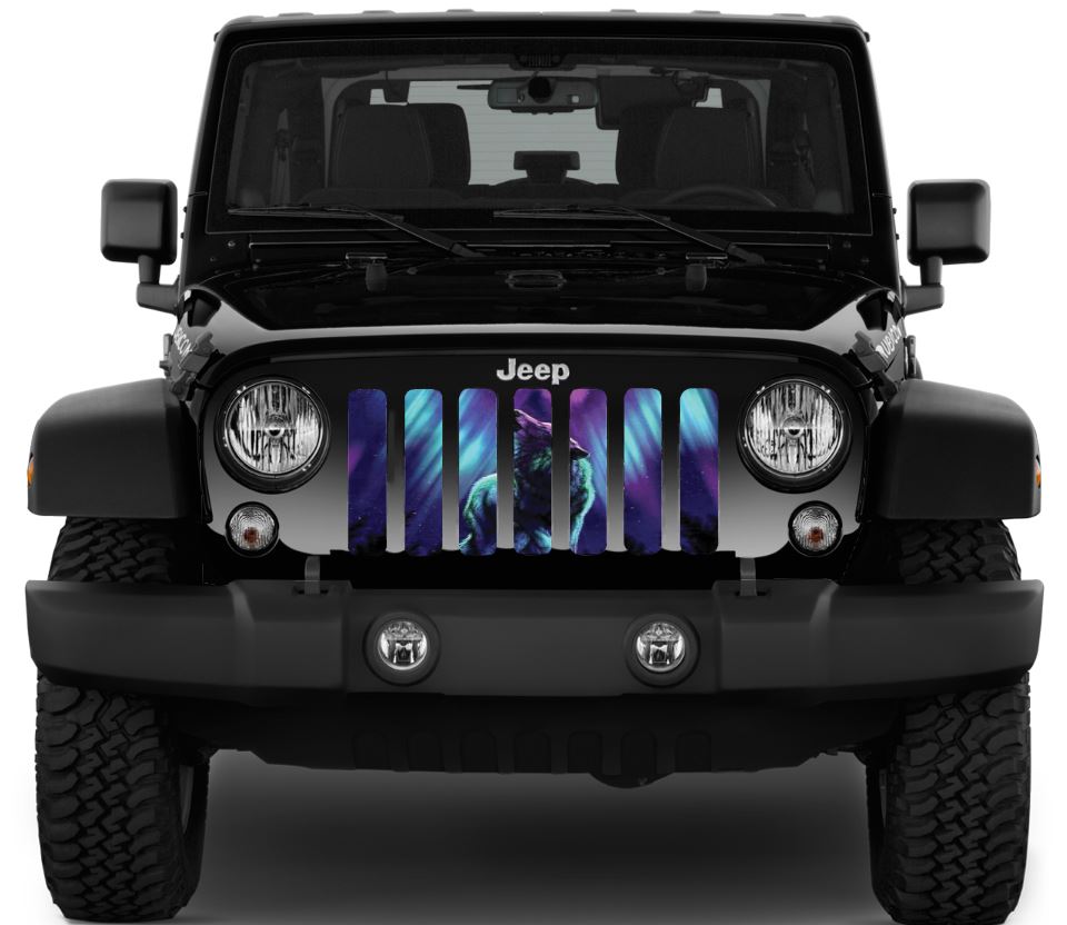 Howling Wolf Grille Insert