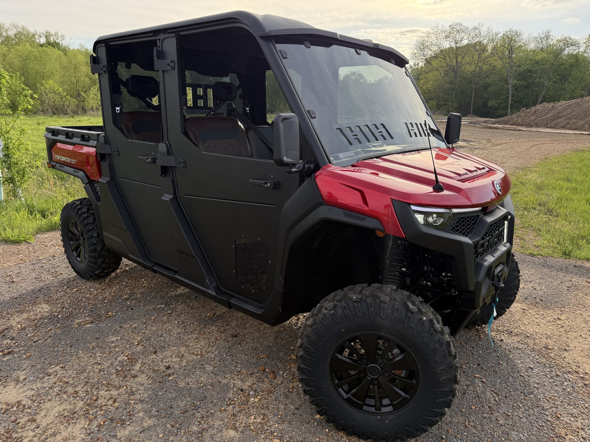 CF Moto U10 Pro Crew 4 Full Convertible Aluminum Door Kit