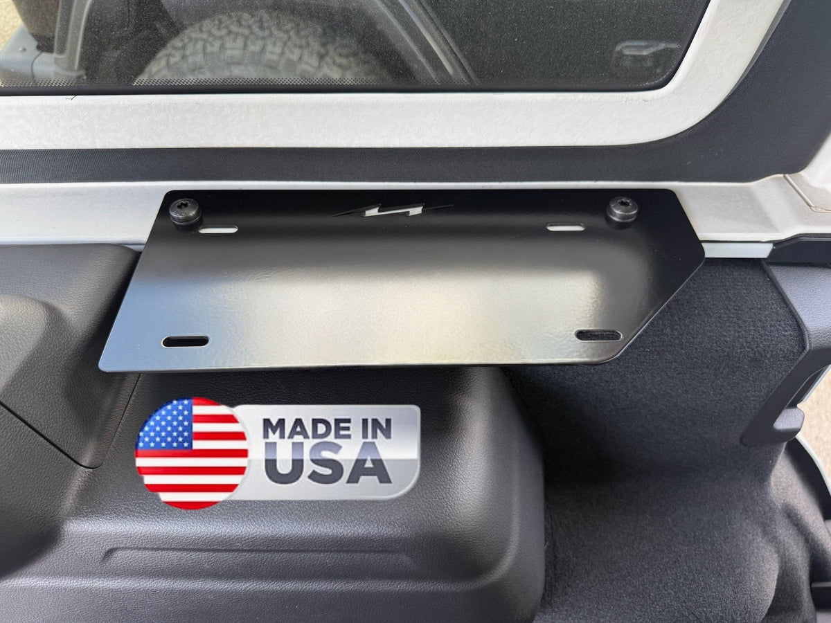 Thor's Lightning Refuge MOLLE Portable Air Compressor Storage Mount for Jeep Wrangler JLU 4-Door Hard Top 2018-2026
