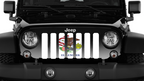 Illinois State Flag Grille Insert