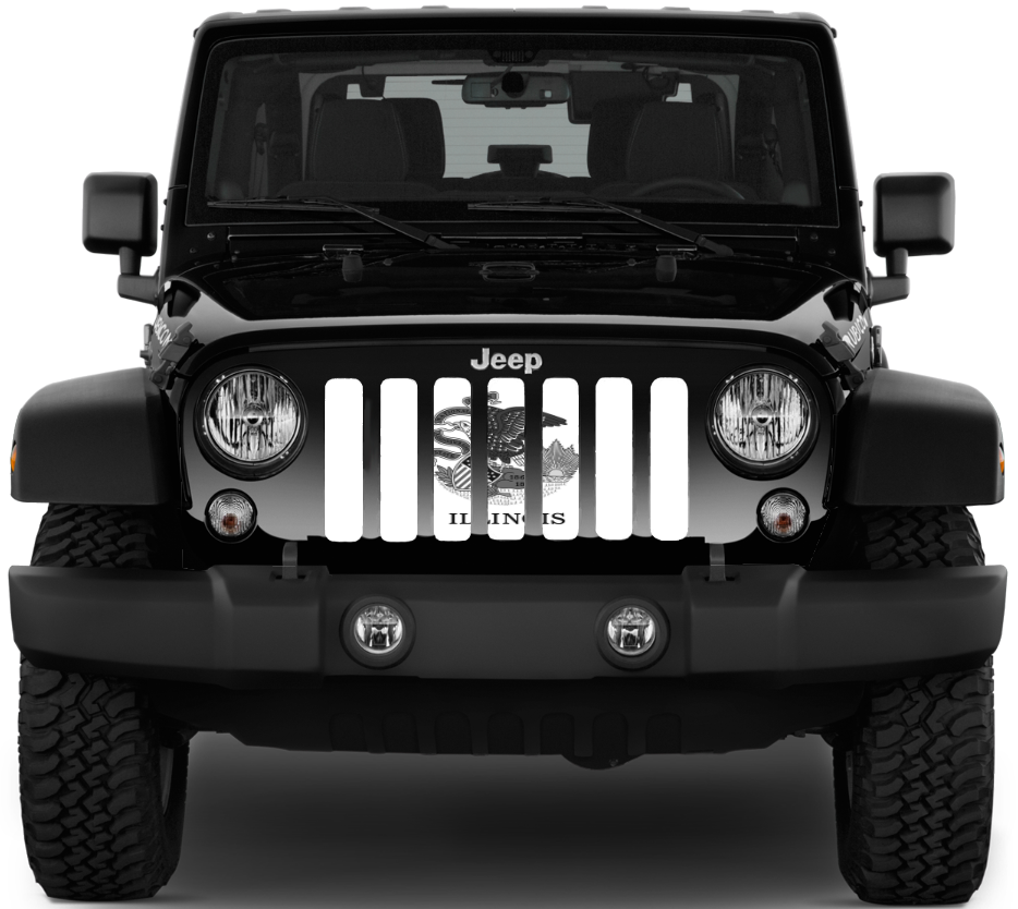 Illinois Tactical State Flag Grille Insert