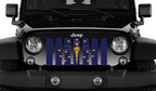 Indiana State Flag Grille Insert