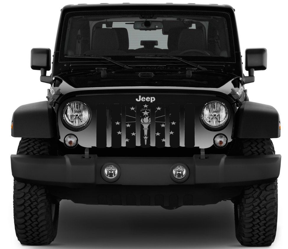 Indiana Tactical State Flag Grille Insert