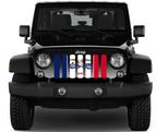 Iowa State Flag Grille Insert