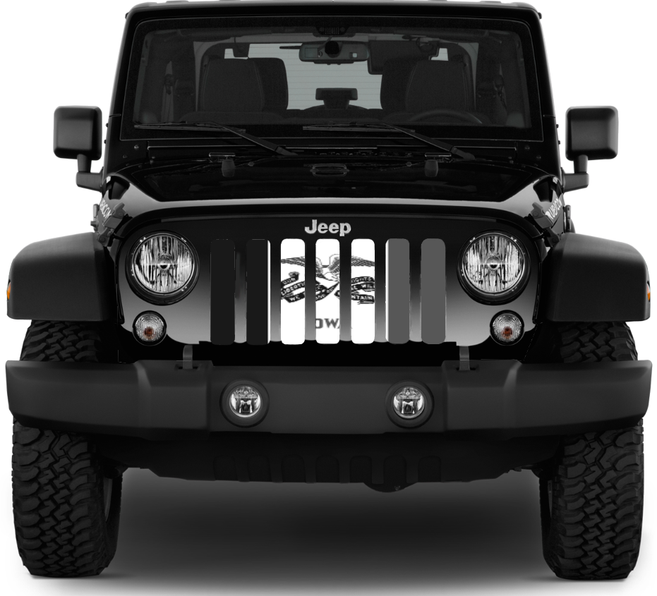 Iowa Tactical State Flag Grille Insert
