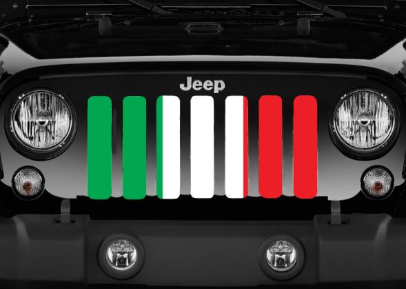 Italian Flag Grille Insert