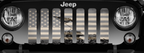 Iwo Jima American Flag Grille Insert