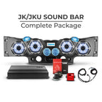 Overhead Soundbar Package for Select 2007-2018 Jeep Wrangler JK/JKU