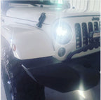 Black and White American Flag Grille Insert