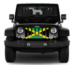 Jamaican Flag Grille Insert