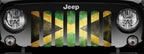 Jamaican Grunge Flag Grille Insert