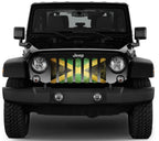 Jamaican Grunge Flag Grille Insert