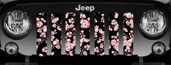 Japanese Cherry Blossom Flowers Grille Insert