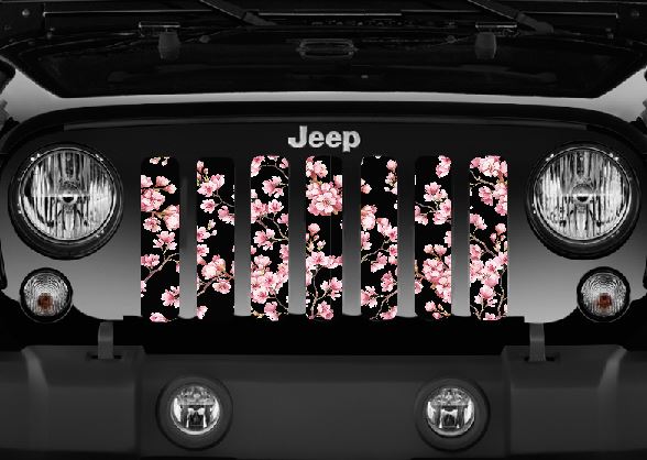 Japanese Cherry Blossom Flowers Grille Insert