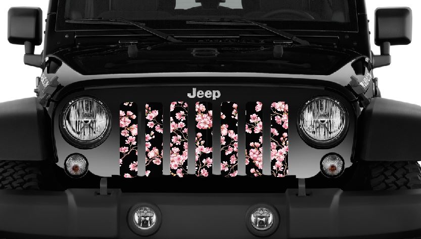 Japanese Cherry Blossom Flowers Grille Insert