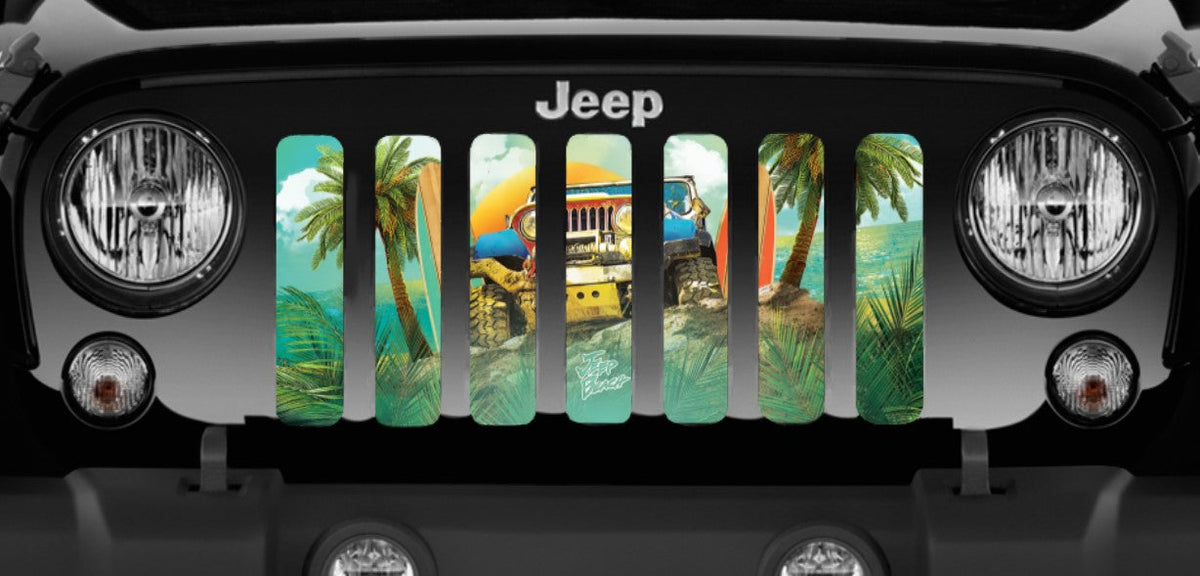 Daytona Jeep Beach Event Grille Insert