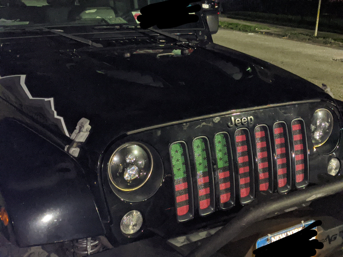 Juneteenth Flag Grille Insert