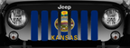Kansas State Flag Grille Insert