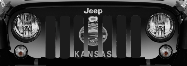 Kansas Tactical State Flag Grille Insert