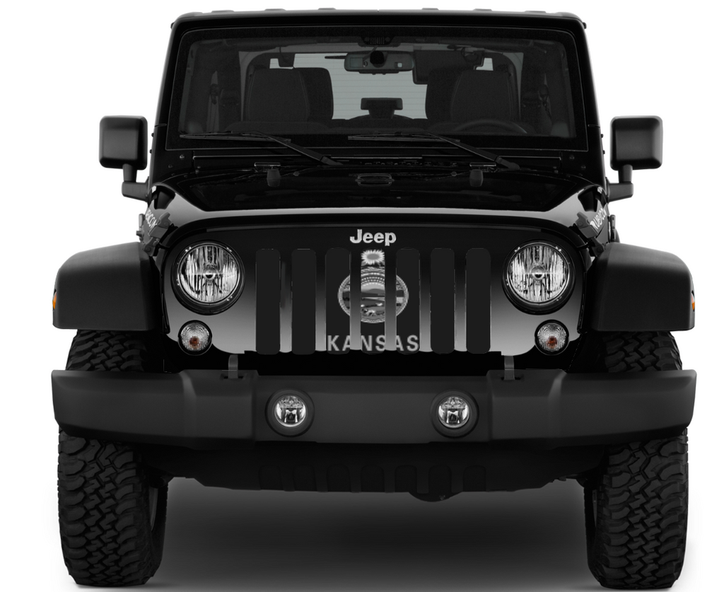 Kansas Tactical State Flag Grille Insert
