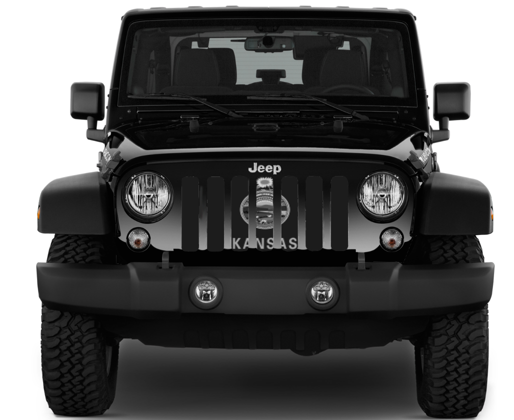 Kansas Tactical State Flag Grille Insert