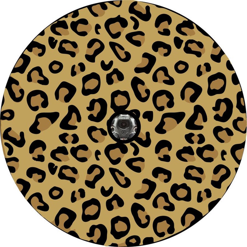 Leopard Cheetah Print Spare Tire Cover