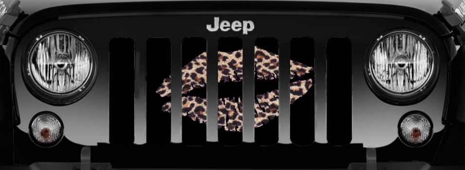 Leopard Kiss Grille Insert