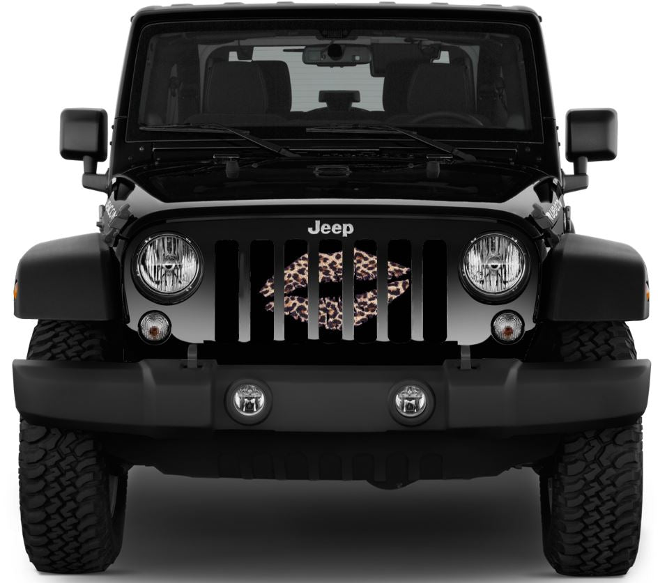Leopard Kiss Grille Insert
