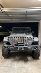 Leopard Print Jeep Grille Insert