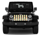 Life's a Peach Grille Insert