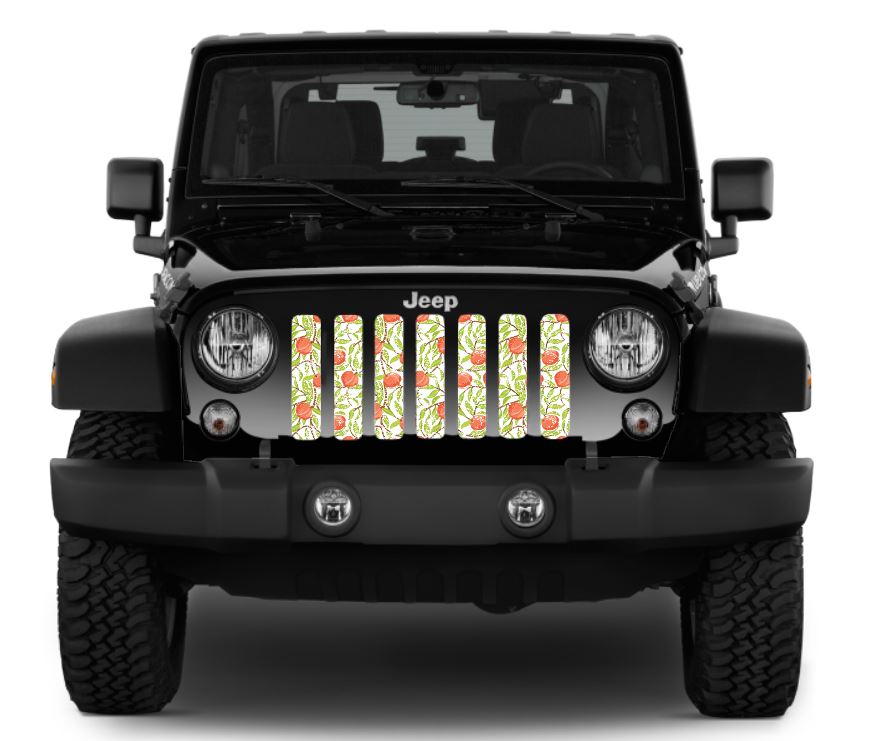 Life's a Peach Grille Insert