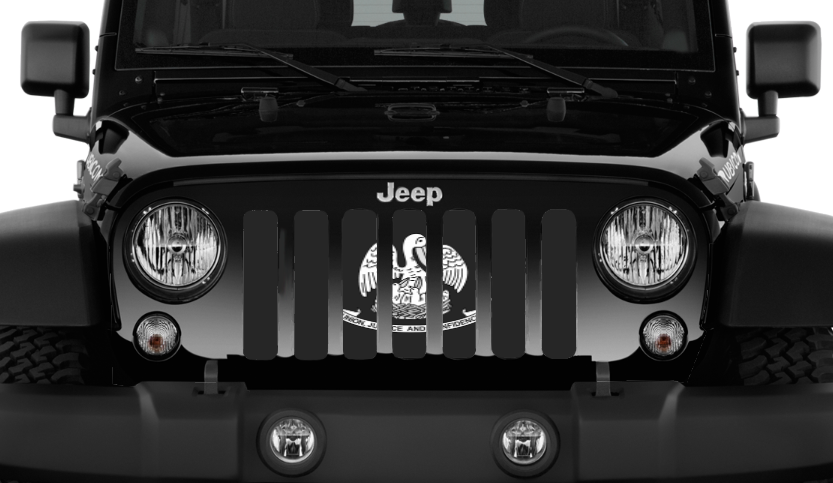 Louisiana Tactical State Flag Grille Insert