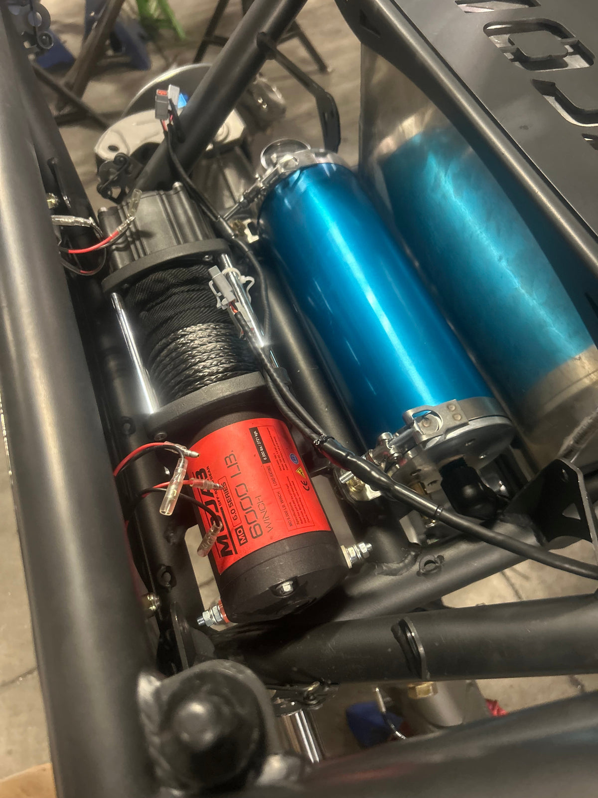 MOJAB MO6.0 Series 6,000 lb Electric Winch